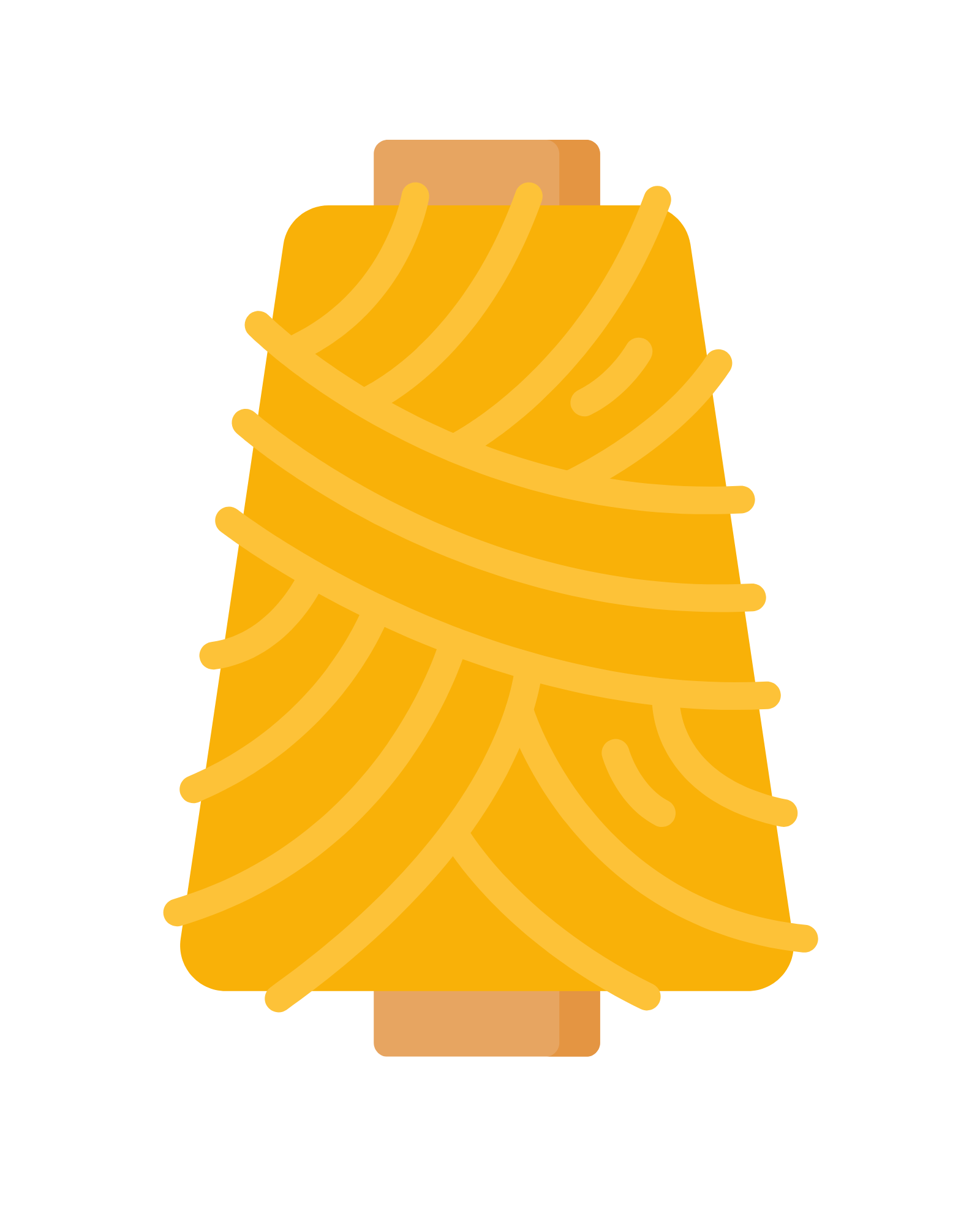 1951 Pumpkin Chiffon